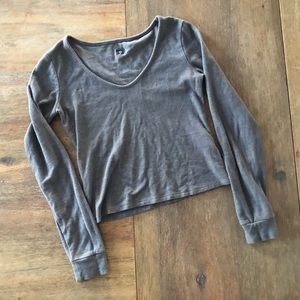 BDG cropped scoop neck sweater